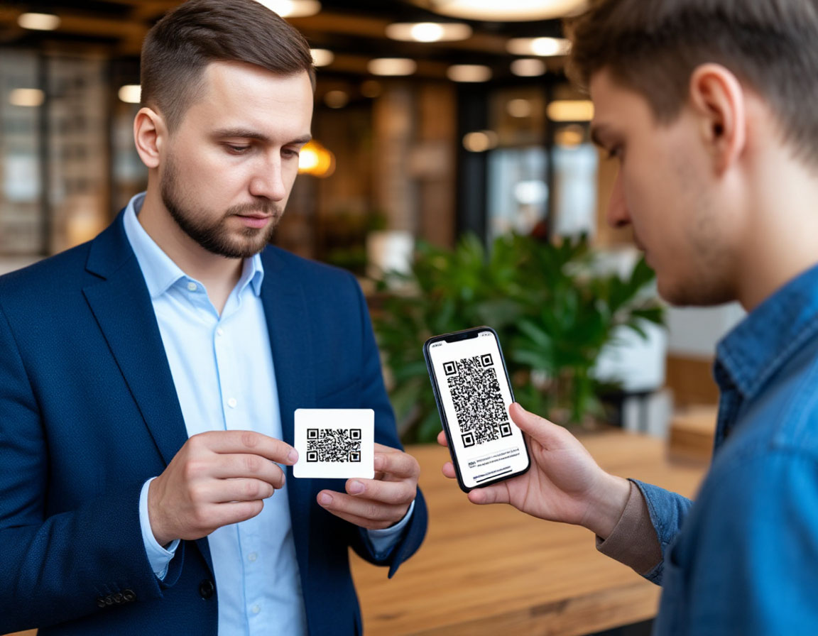 Квитанция с QR для оплаты с указанием НДC