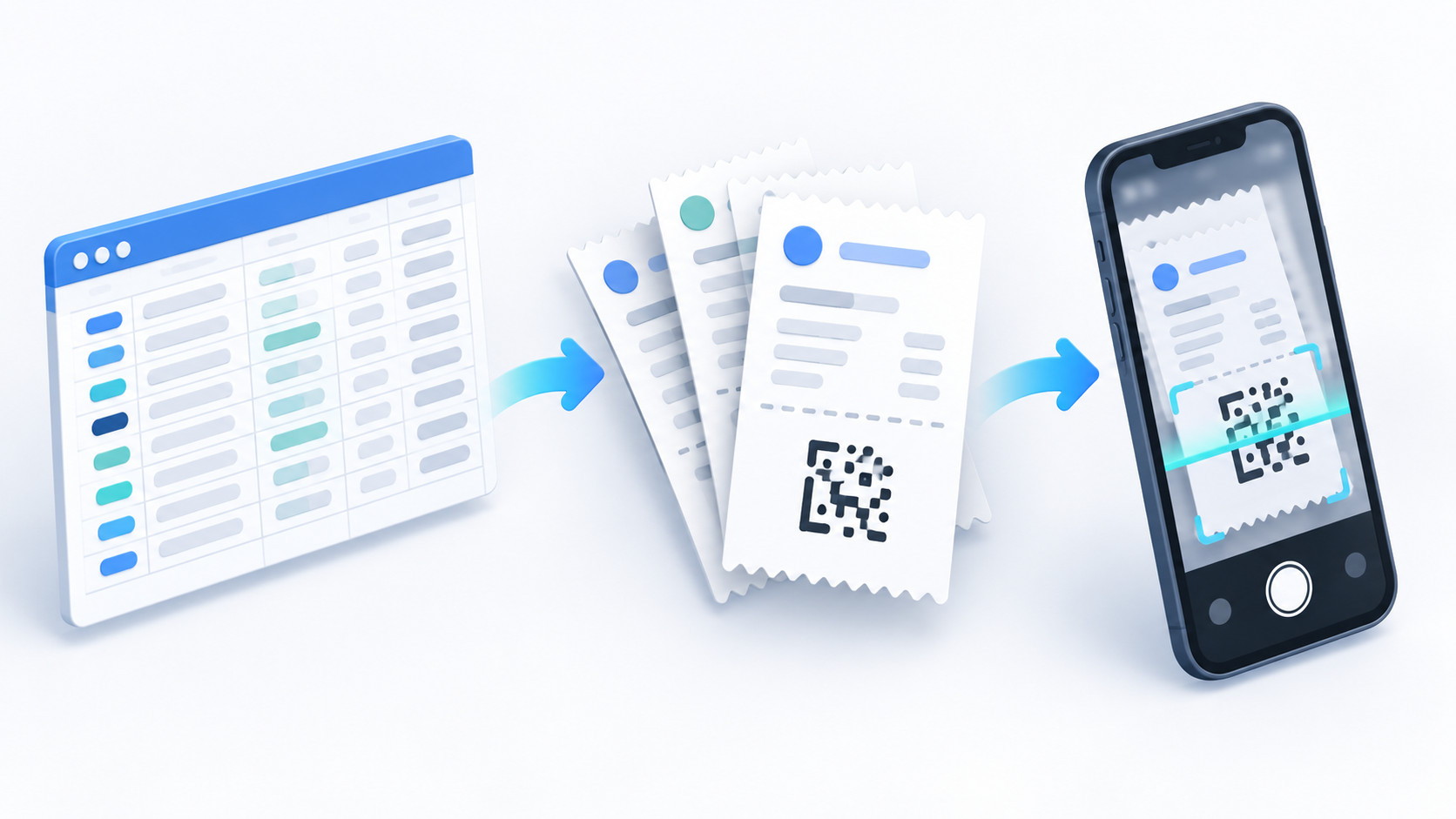 Путь от списка начислений Excel к PDF-квитанциям и оплате по QR-коду